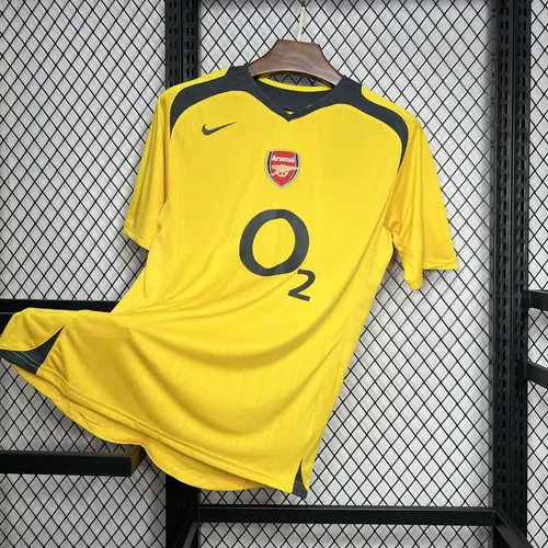 Camisa de Futebol Retro Arsenal Away 2005/2006  — view 3