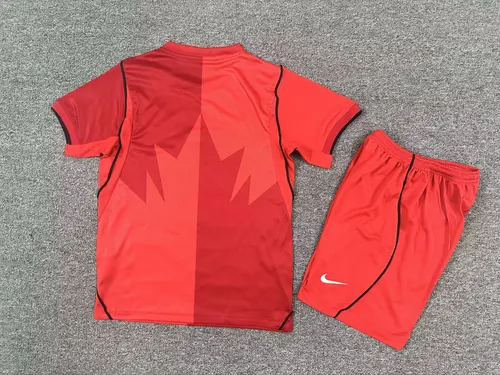 2026 Kanada Nationalmannschaft Heim Fußballtrikot   Kindergröße — view 2