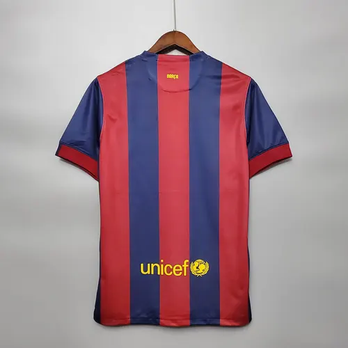 Maillot de football domicile rétro Barcelone 2014/2015  — view 2