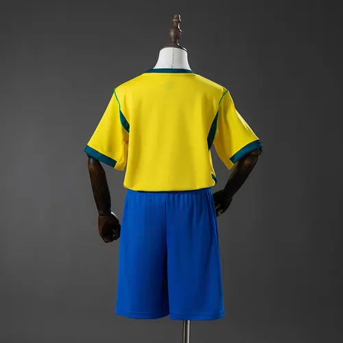 2026 Brazil Domicile Maillot de Foot AAA qualité fan Taille Enfant — view 5