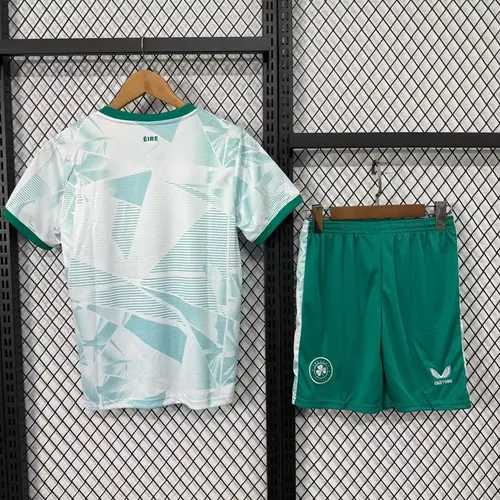 2025/2026 Camisa de Futebol Visitante da Irlanda  Tamanho Infantil — view 2