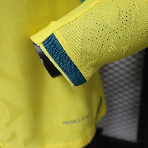 2026 Manga Longa Versão Jogador Brasil Camisa Principal AAA qualidade fã — view 8
