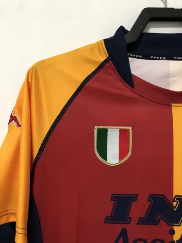 2000-2001 قميص Roma المنزلي رجعي جودة تايلاندية — view 3