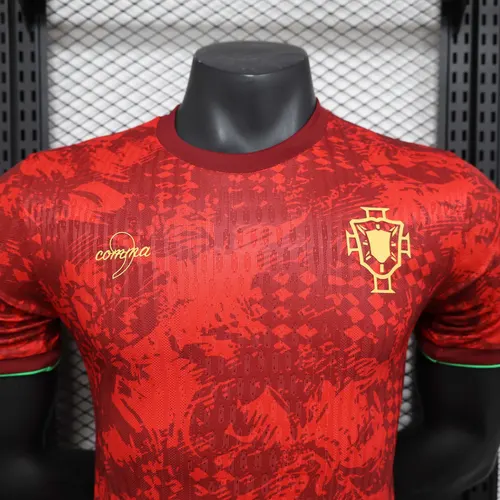 2025/2026 Spielerversion Portugal Sonderausgabe 02 Fußballtrikot  — view 3