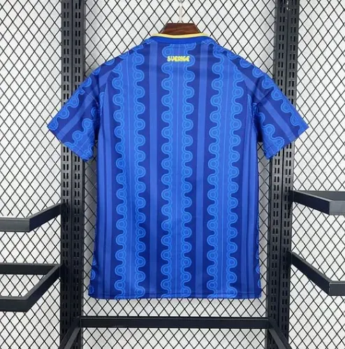 Camisa de Futebol Visitante da Seleção Sueca 2026 AAA torcedor — view 2