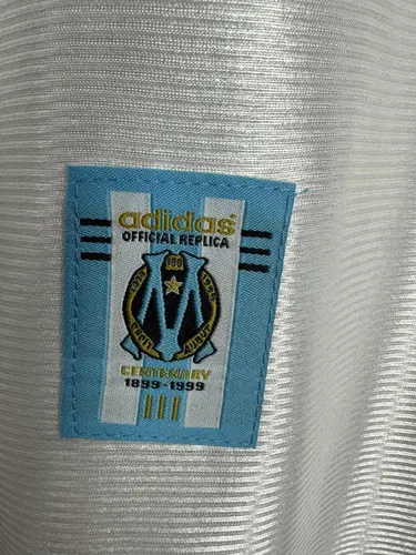 1998-1999 Retro Olympique de Marseille Home Football Jersey  — view 5