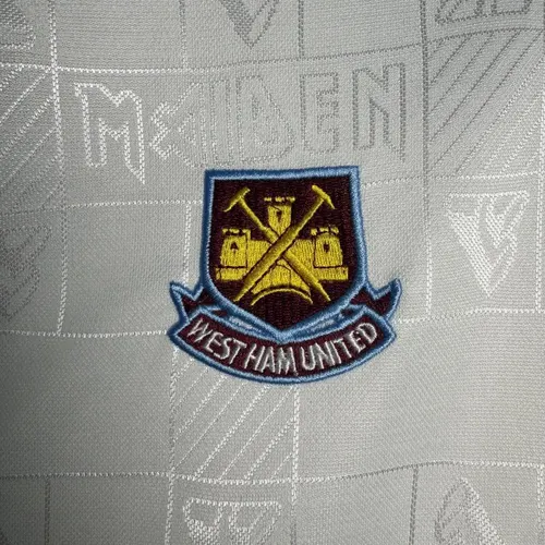 1999 Retro West Ham United Football Shirt Away  — view 7