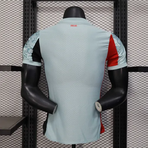 2025/2026 Spieler Version AC Mailand Auswärts Fußballtrikot  — view 2