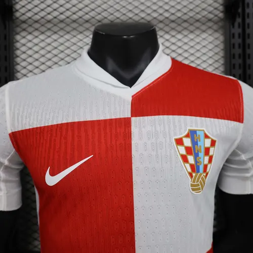Camiseta de Fútbol Local Selección Nacional de Croacia Versión Jugador 2024  — view 4