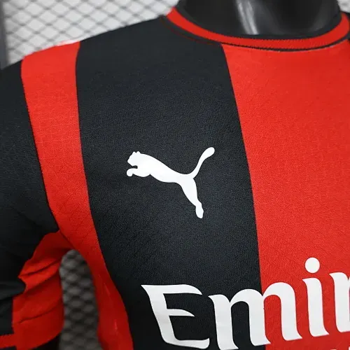 2026/2027 Player Version AC Milan Home Football Jersey   — view 4