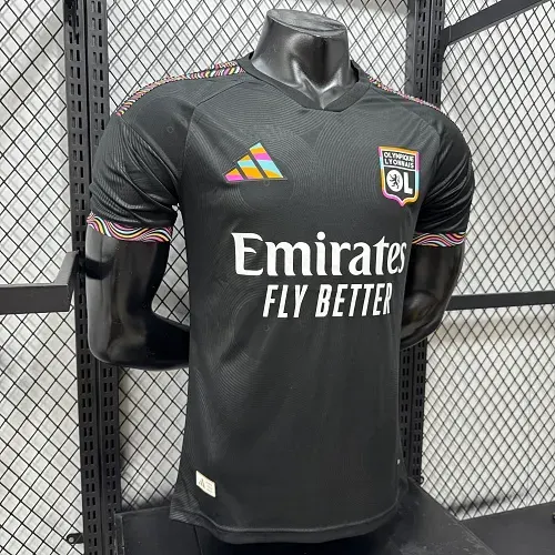 2026/2027 Player Version Lyon Third Away Football Shirt   — view 3