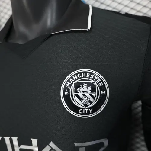 2025/2026 Spieler Version Manchester City Auswärts Fußballtrikot  — view 5