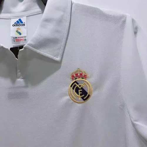 Camisa de Futebol Real Madrid Casa Edição Champions League Retrô 2002/2003 - — view 5