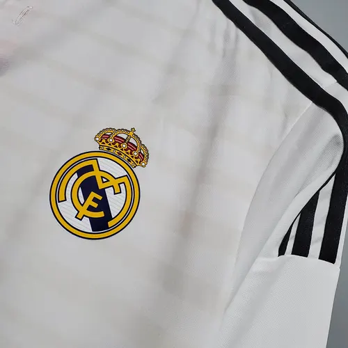 Rétro Manches Longues 2014/2015 Real Madrid Domicile — view 5