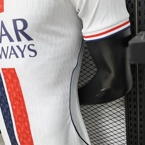 نسخة لاعب 2026/2027 Paris Saint-Germain إصدار خاص أبيض قميص كرة قدم جودة تايلاندية  — view 8