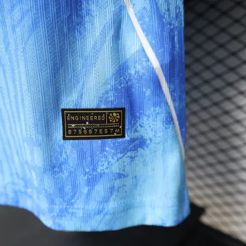 2026 Spielerversion Uruguay Nationalmannschaft Sonderedition Blau Fußballtrikot   — view 9