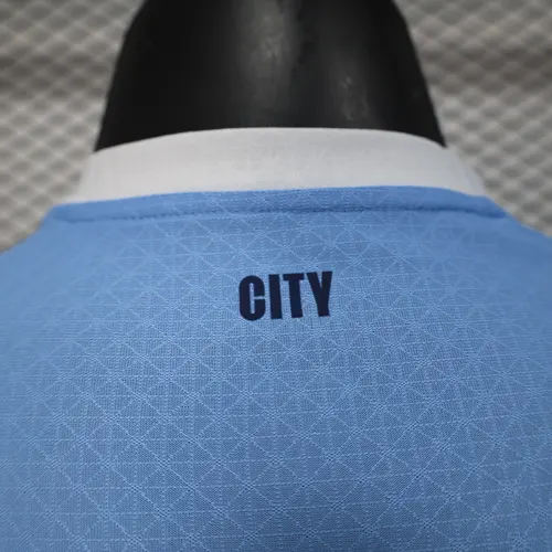2025/2026 Player Version Manchester City Home Football Shirt  — view 8