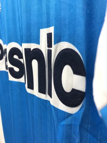 1990 Retro Olympique de Marseille Camiseta Visitante Fútbol  — view 7