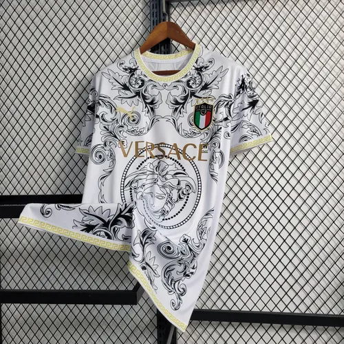 Camisa de Futebol Branca Edição Especial Itália 2023 — view 3