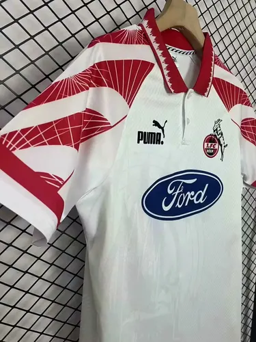 1996/1997 Retro FC Köln Home Football Jersey   — view 3