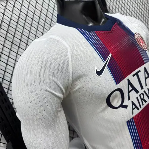 Camisa de Futebol Paris Saint-Germain 2026/2027 Fora Manga Longa Versão Jogador   — view 6