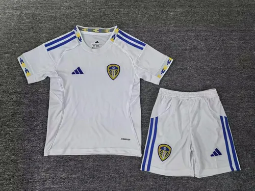 2025/2026 Leeds United Home Football Jersey Shirt  Kids Size — view 1