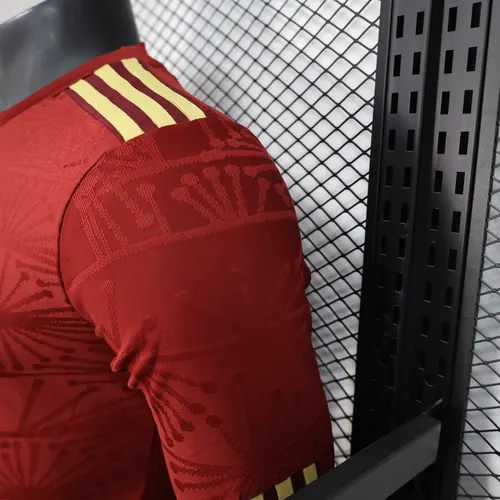 2025/2026 قميص منتخب المكسيك الوطني الإصدار الخاص أحمر كم طويل نسخة اللاعب جودة تايلاندية — view 6