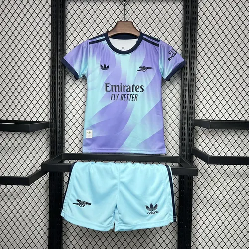 2024/2025 Arsenal Drittauswärts Fußballtrikot AAA fan-gradät Kindergröße — view 1
