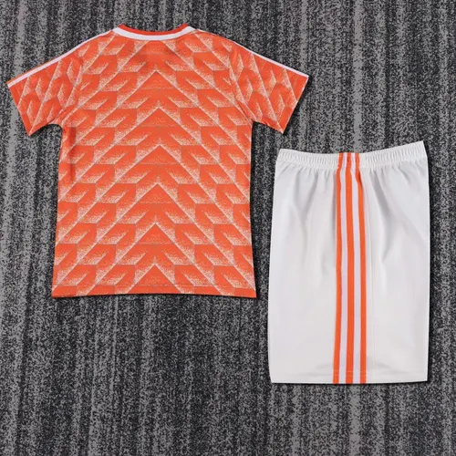 Maillot de football domicile rétro Pays-Bas 1988   taille enfant — view 2