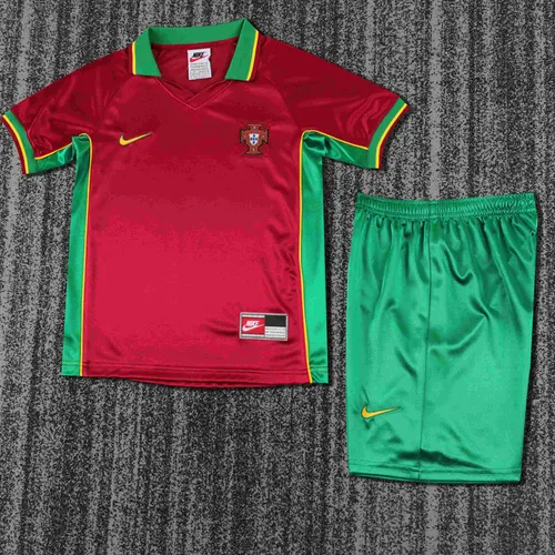 Camisa Retro Portugal Home 1998  Tamanho Infantil — view 1
