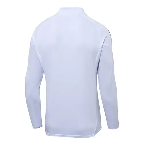 2025-2026 Real Madrid White Half-Pull Training Suit Football Shirt  Set 01 — view 4
