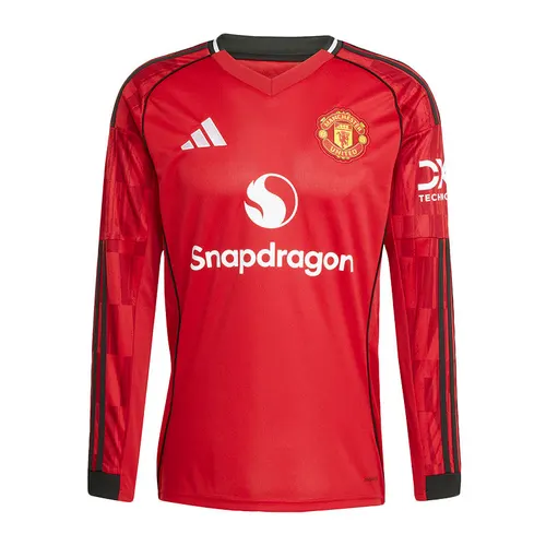 2025/2026 Long Sleeve Manchester United Home Football Shirt  — view 1