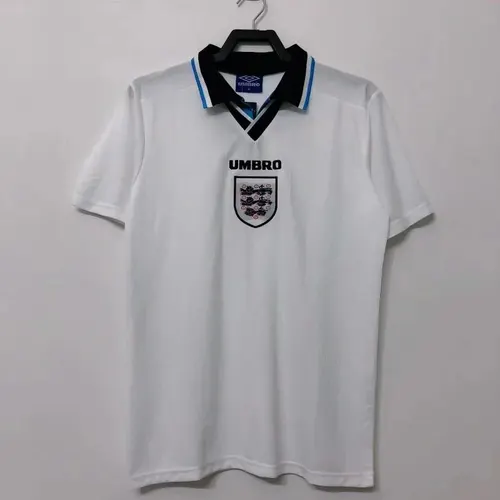 1996 Retro England Heim Fußballtrikot