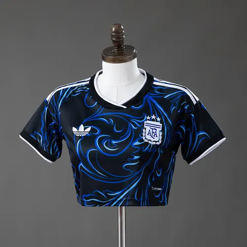 2026 Argentina Away Women's Crop Top Style — view 1