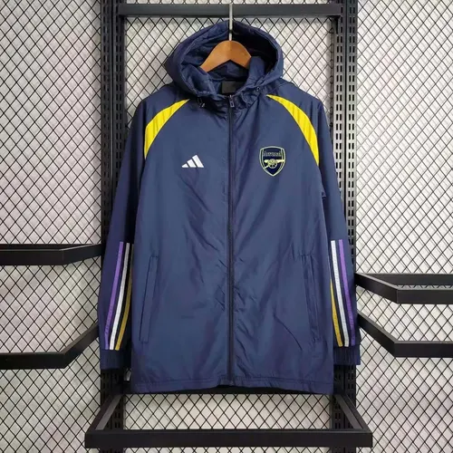 2023 Arsenal Windbreaker Navy blue Soccer Jersey  — view 1
