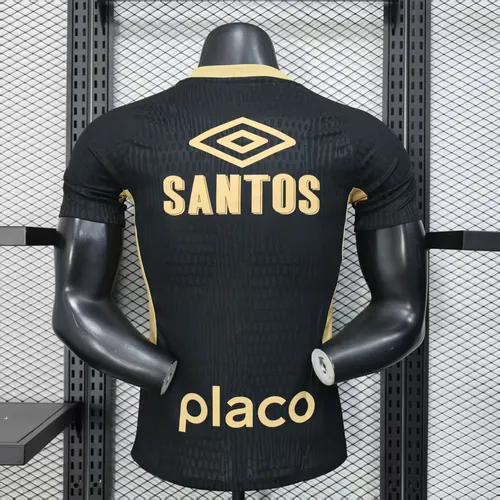 Maillot Noir Santos Édition Spéciale Version Joueur 2025/2026  — view 2