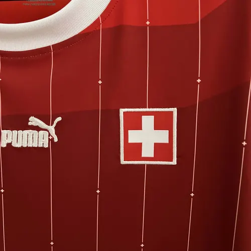 Camisa de Futebol Casa Suíça 2023  — view 6