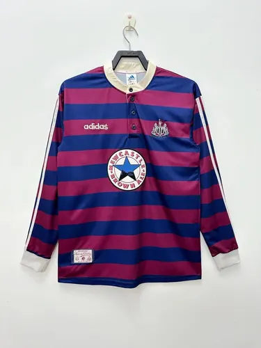 1995/1997 Retro Langarm Newcastle United Auswärts Fußballtrikot  — view 1