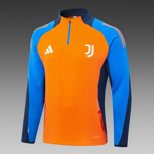 Conjunto de entrenamiento de media cremallera naranja de la Juventus 2024/2025  — view 3