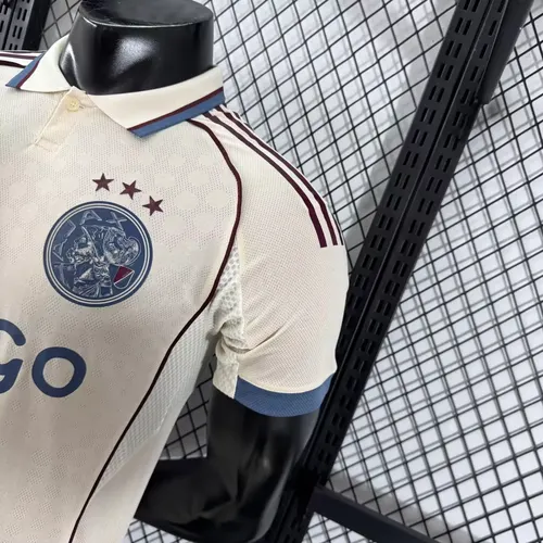 2025/2026 Versão Jogador Ajax Terceiro Fora Camisa de Futebol  — view 8