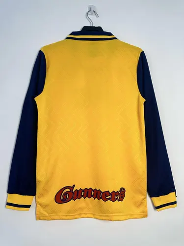 1996-1997 Retro Langarm Arsenal Auswärts Fußballtrikot  — view 2
