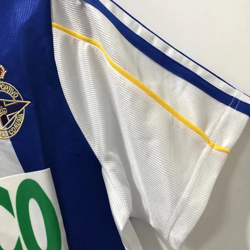 Camiseta de Fútbol Retro Local Deportivo 1999-2000  — view 9