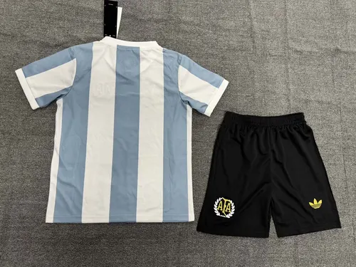 2024 Argentina National Team 50th Anniversary Edition Football Shirt  Kids Size — view 2