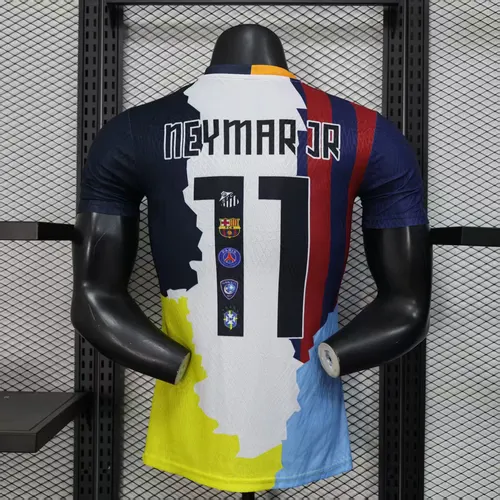 2025/2026 Player Version Santos Neymar Jr Special Edition Football Jersey  — view 2