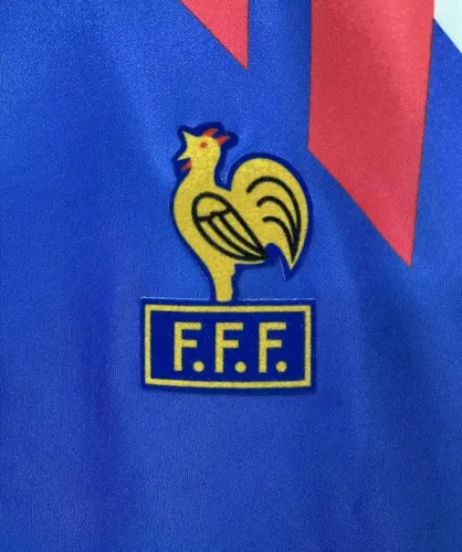 1990 Retro France Home Football Shirt  — view 5