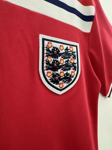 1982 Retro England Away Soccer Jersey — view 6