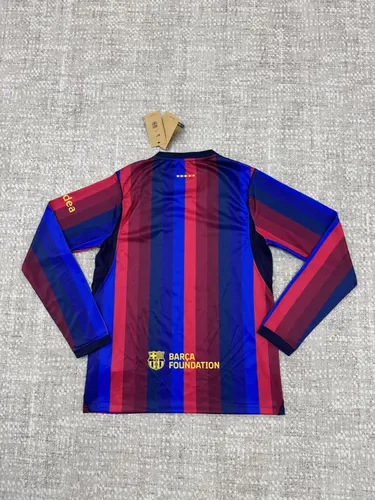 2026/2027 Langarm Barcelona Heimtrikot Fußballtrikot   — view 2