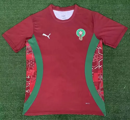 2024/2025 Morocco National Team Training Wear Football Shirt 
