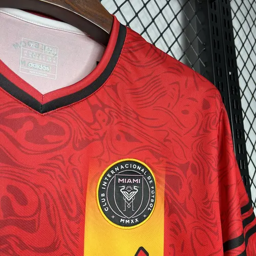 Camisa de Futebol Inter Miami Edição Chama 2024/2025  — view 6