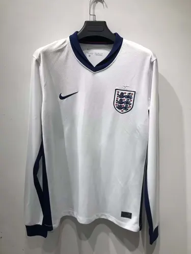 2024 Langarm England Heimtrikot AAA Fan-Qualität — view 1